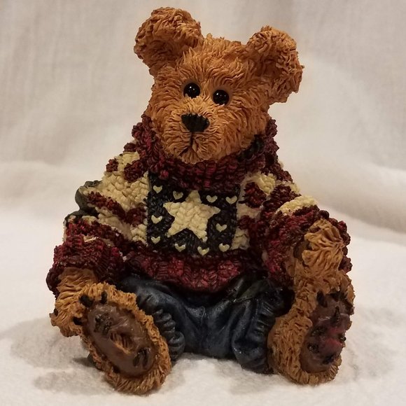 Boyds Eddie.. 'Proud To Be A Bearmerican' figurine